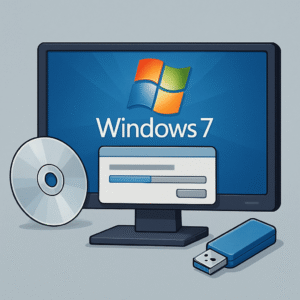 A Windows 7 telepítése lépésről lépésre