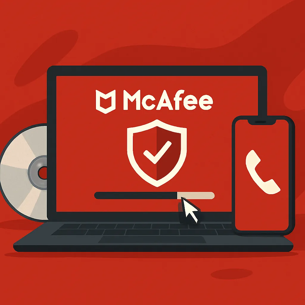 McAfee Antivirus telepítése és aktiválása