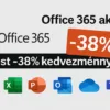 Office 365 akció - Most -38% kedvezménnyel!