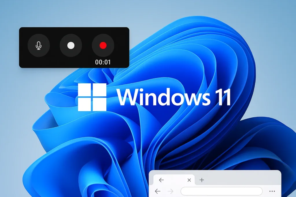 Egyszerű útmutató a Windows 11 képernyő felvétel készítéséhez
