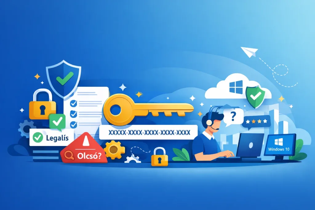 Windows termékkulcs legálisan