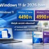 Windows 11 ár 2026-ban