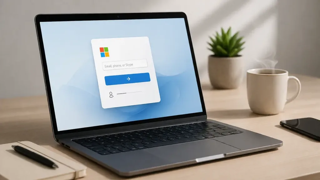 Microsoft Office bejelentkezés lépésről lépésre.
